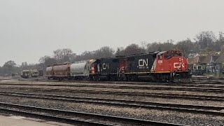 CN 580 Brantford Ontario Canada April 19 2024 [upl. by Akemaj774]