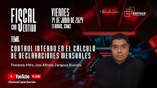 Fiscal con Sentido Control interno en el cálculo de declaraciones mensuales [upl. by Aisyram]