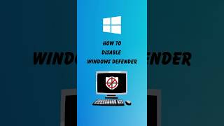 How To Disable Windows Defender windowstutorials [upl. by Concordia]