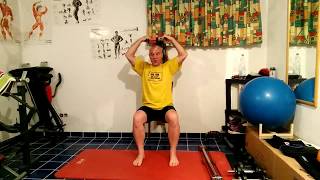 Bullworker quotsit at homequot routine  isometric hold and dynamic reps [upl. by Anilram]