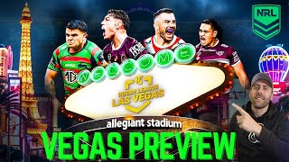 NRL Las Vegas Predictions  Sea Eagle Vs Rabbitohs  Roosters Vs Broncos [upl. by Bancroft474]