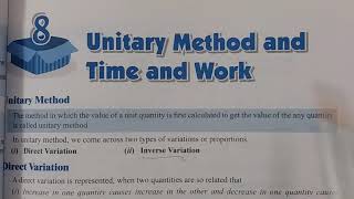 Unitary method  Exercise 8A  Class 7  ICSE  Mathematics [upl. by Engeddi]