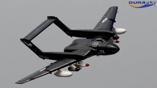 Durafly DH110 Sea Vixen EDF Jet wRetracts 1000mm PNF [upl. by Esidnak]