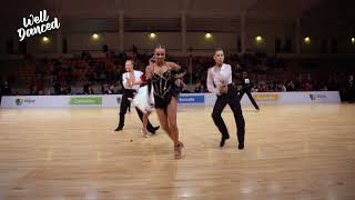 Shchurov amp Ignatyeva FIN  2023 WDSF World Championship Latin Junior II  Semi Final  Jive [upl. by Jannery]