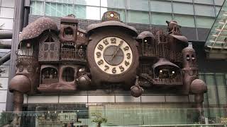 The Giant Ghibli Clock  Nittele Big Clock [upl. by Iralav763]