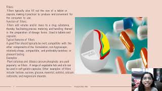 Pharmaceutical excipients [upl. by Eittam]