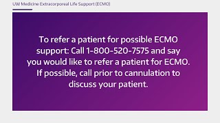 New UW Medicine ECMO Transport Team [upl. by Cypro54]