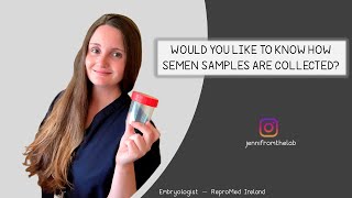 How are Semen Samples collected [upl. by Hoffmann]