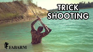 Travis Mears – FABARM Shotgun Trick Shooting Reel [upl. by Anilrats38]