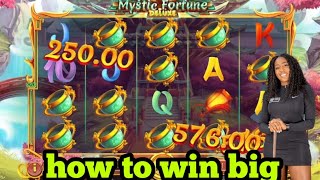 quotEpic Wins on Mystic Fortune Deluxe Slot Hollywoodbets Spina Zonke Gameplayquot [upl. by Ellives403]