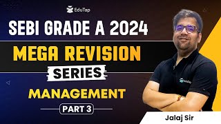 Revision Series for SEBI Grade A 2024  SEBI Paper 2 Practice MCQs  SEBI Exam Syllabus Preparation [upl. by Anitahs551]