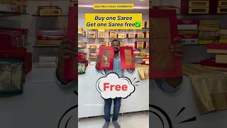 Buy one Saree Get One Free Saree shorts ytshorts saree hyderabad [upl. by Ishmael]