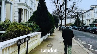 Expensive Property In Belsize Park Belsize Village  Jan 2024  London Walking Tour [upl. by Squier]