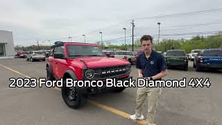 2023 Ford Bronco Black Diamond Leasing Specials May 2024 [upl. by Sung]