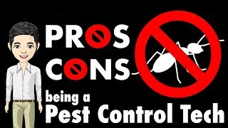 Pro and Cons of being a Pest Control TechnicianExterminator 2023 [upl. by Zimmermann]