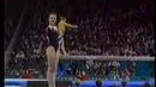 Svetlana Khorkina  FX 1996 Olympic AA [upl. by Lena]