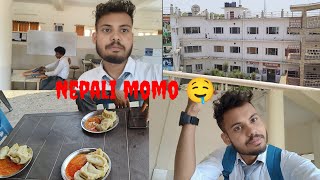 Nepali Uncle ki Nepali momo 🤤  Uk18AbhishekVlogs [upl. by Erick]