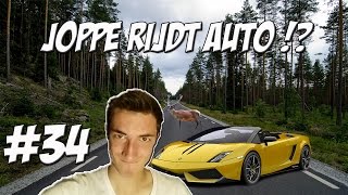 JopSterVLOG 34  Joppe rijdt AUTO  xD [upl. by Nerfe]