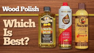 The Best Wood Polish • For Your Furniture Speakers amp Cabinets [upl. by Einahpats]