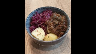 Oud Hollands Hachee recept gemaakt in de slow cooker [upl. by Nonnad]