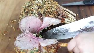 Herb Crusted Rack of Lamb [upl. by Cynthie]