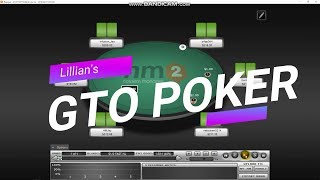 Lillians GTO Poker Turn Bet Sizing [upl. by Ellenuahs810]