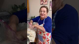 Nonna Pia makes 2 homemade Cavatelli dishes👵🍝 🇮🇹 nonnapia homemadepasta cooking italianfood [upl. by Ammann]