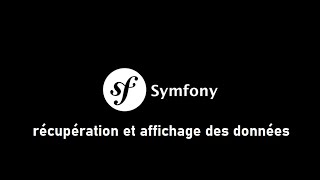 Symfony 6 11  récupération et affichage des données [upl. by Duncan542]