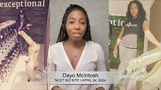 NCET Biz Bite  Entrepreneurial Insights from a Former Athlete  Dayo McIntosh [upl. by Winfrid]