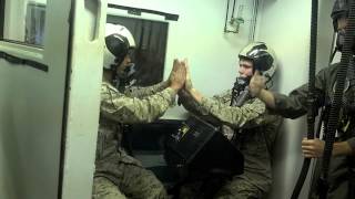 hypoxia training in the low pressure chamber at aircrew school [upl. by Henarat]