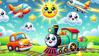 ChooChoo Train and BeepBeep Car Song choochootrain beepbeep kidssongs [upl. by Damian436]