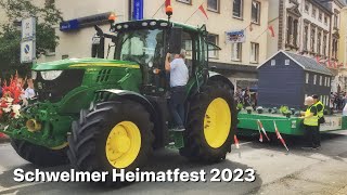 Schwelmer Heimatfest 2023 Festumzug [upl. by Attennod]