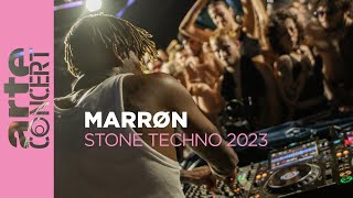 MARRØN  Stone Techno 2023  ARTE Concert [upl. by Htebizile523]