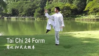 Tai Chi 24 Form 简化24式太极拳  Beginner Tai Chi Form [upl. by Busch]