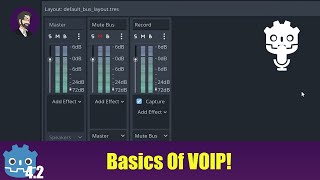 Basics of VOIP in Godot 42 [upl. by Claudius989]