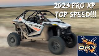 2023 RZR Pro XP  Top Speed Run [upl. by Drida]