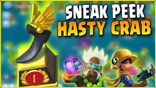 HASTY CRAB  SNEAK PEEK [upl. by Collbaith]