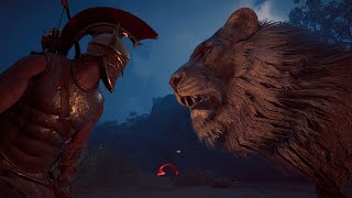 Nemean Lion  Assassins Creed Odyssey  Nemean Lion Boss Fight [upl. by Hawthorn]