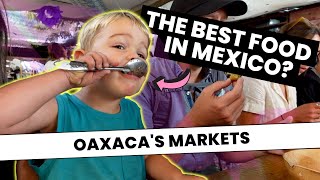 Eating with a local at Oaxacas markets [upl. by Namra]