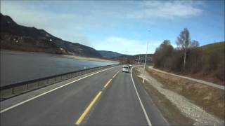 Driving from Oslo to Trondheim on E6 part 2 of 4 [upl. by Elockcin566]