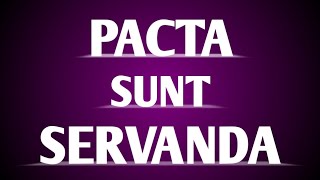 Pacta Sunt Servanda [upl. by Enomrej]