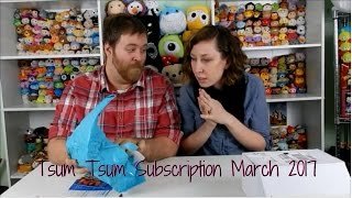 March 2017 Tsum Tsum Subscription [upl. by Domella]