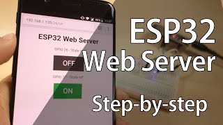 Build an ESP32 Web Server with Arduino IDE [upl. by Donell955]