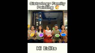 Sistrology Family Hand Painting Memories ❤️ Sistrology youtubeshorts trendingshorts viralshorts [upl. by Ettenay784]