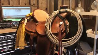 Saddle review  Wyoming saddle co Wade ranch saddle [upl. by Haraf]