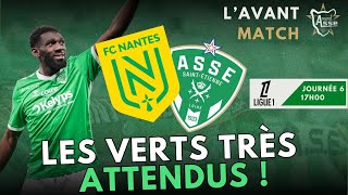 Ligue 1  FC Nantes  ASSE lavantmatch  Auxerre met la pression après sa victoire contre Brest [upl. by Xymenes]