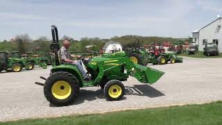 2014 John Deere 3038E Clean Tractor w Loader For Sale by Mast Tractor [upl. by Einiffit]