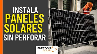 Instala paneles solares sin perforar [upl. by Sarat]