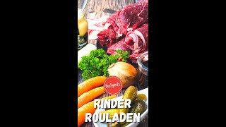 Rinderrouladen  bestes Rezept von meiner Oma [upl. by Ryle205]