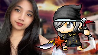 EZ LEVEL 250 ON MY DUAL BLADE HYPERBURN 🔥  MapleStory Reboot GMS 🍁 [upl. by Etnahsa]